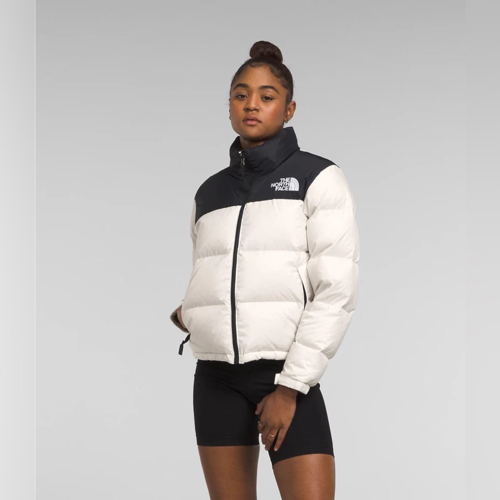 The North Face 1996 Retro Nuptse Jacket Gardenia White/TNF Black Small - Picture 6 of 16